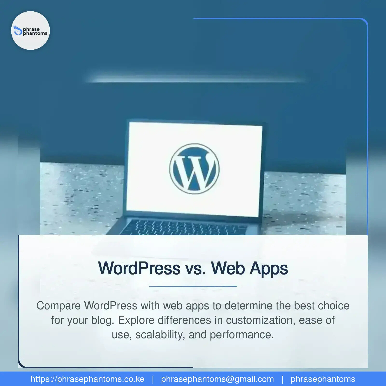 WordPress vs. Web Apps
