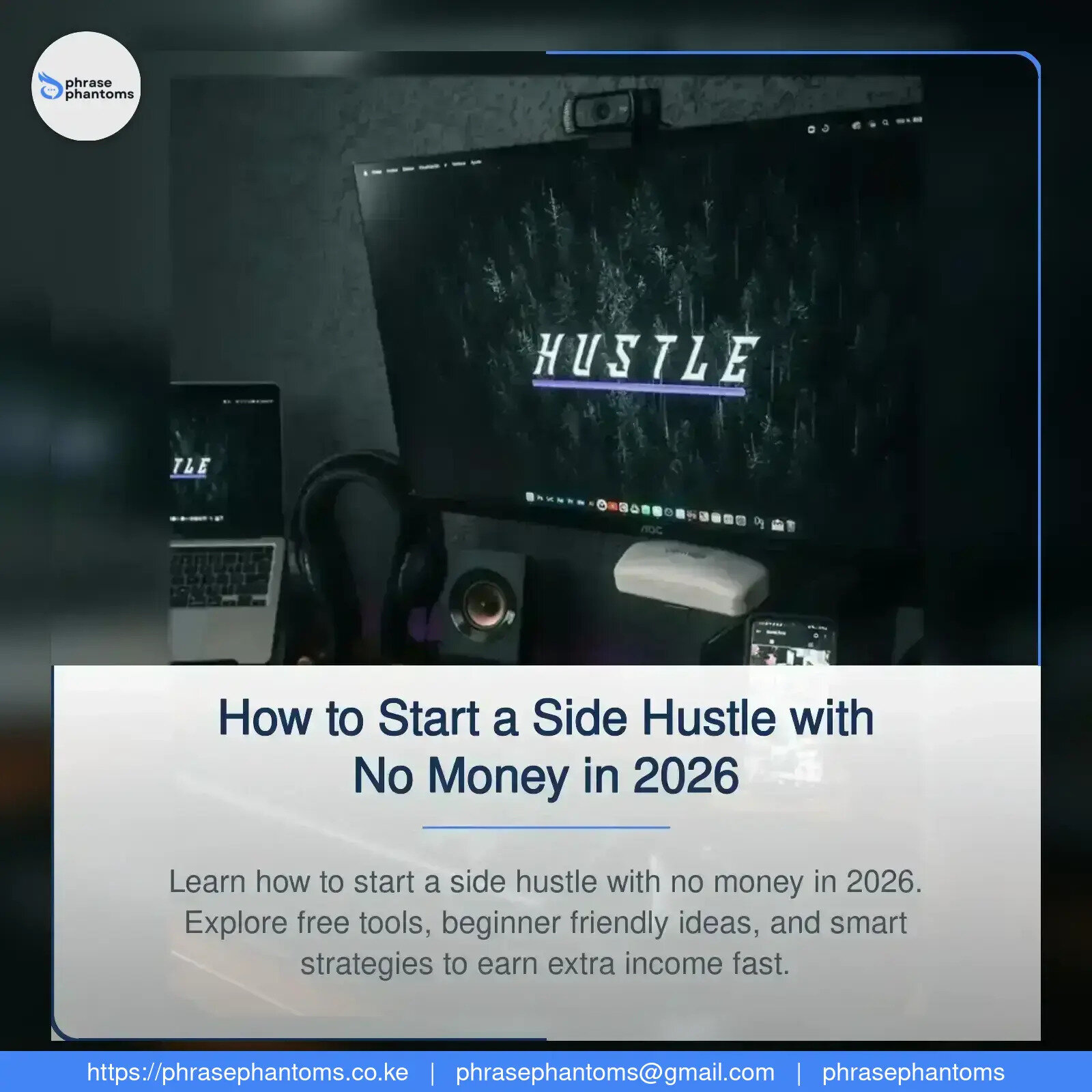 How to Start a Side Hustle with No Money in 2026